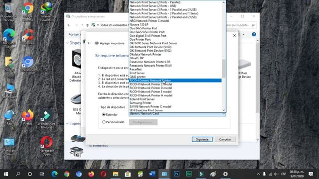 Configurar fotocopiadora para Imprimir de Computadora (ARTEC7) смотреть онлайн
