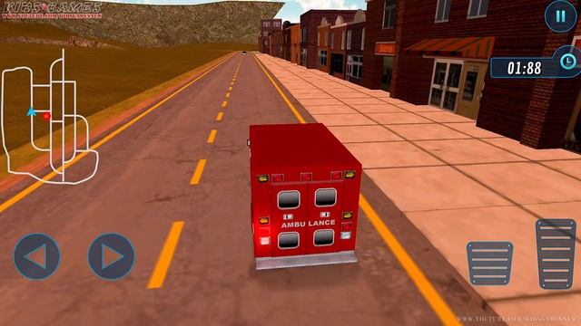 City Ambulance Emergency Rescue Simulator - Policeman Hero Van Drive - Android GamePlay #2 смотреть онлайн