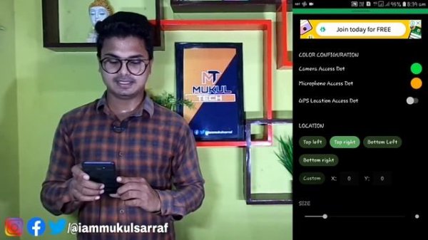 Access Dots App For Android | Camera And Mic Access Information On Display 🔥🔥