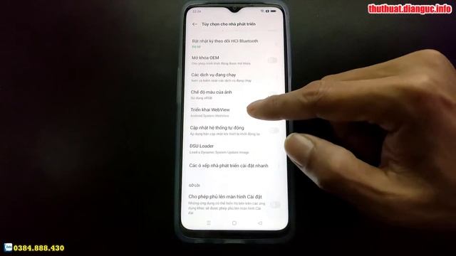 Hướng dẫn bật chế độ nhà phát triển OPPO A57 CPH2407 смотреть онлайн