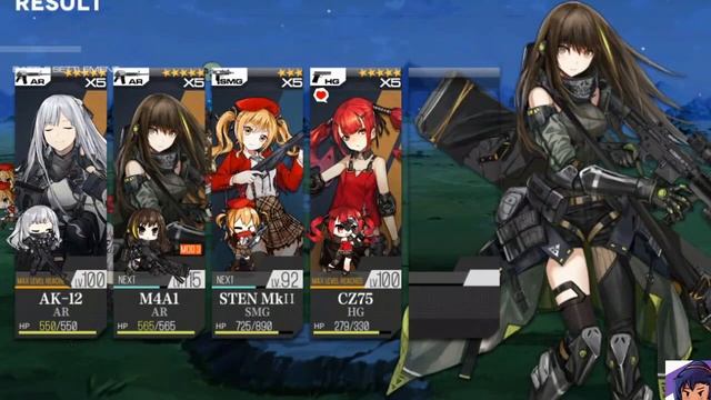 Girls Frontline - A Snowy Night Capriccio смотреть онлайн