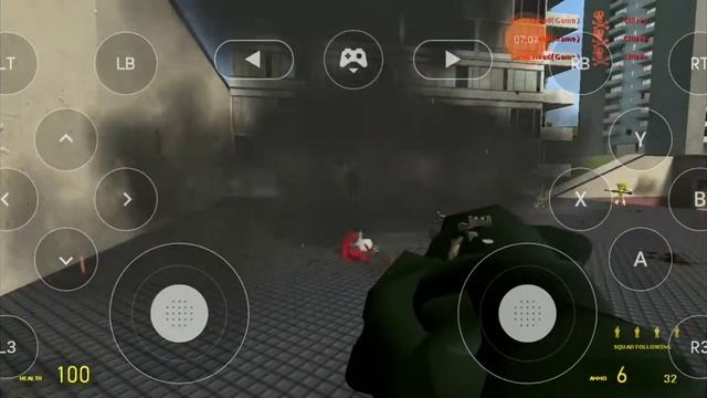 Fun with Gmod mobile! ❗WARNING GORE AND BLOOD❗no audio because I muted it- смотреть онлайн