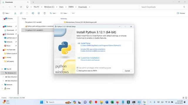 how to download Python interpreter and install in windows 11 смотреть онлайн
