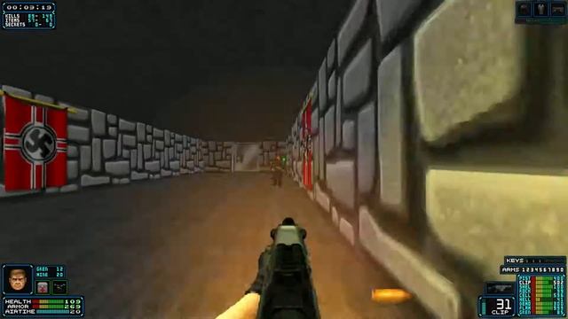 [Project Brutality] Maps Of Chaos (Doom 2) - Map 31 (Wolfenstein) смотреть онлайн