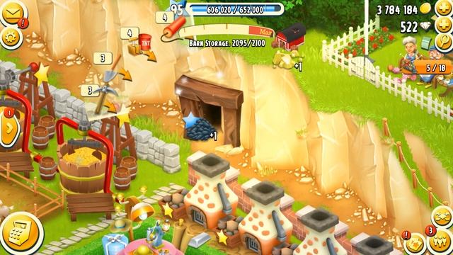 Hay Day Level 95 Update 63 HD 1080p смотреть онлайн