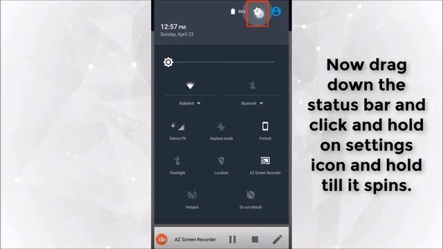 How to enable "System UI Tuner" on any android Easily and quickly смотреть онлайн