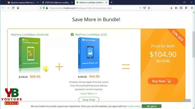 যেকোনো ফোনে সবধরনের লক আনলক হয়ে যাবে How to bypass Icloud or FRP or Screen Lock | iMyFone LockWiper смотреть онлайн