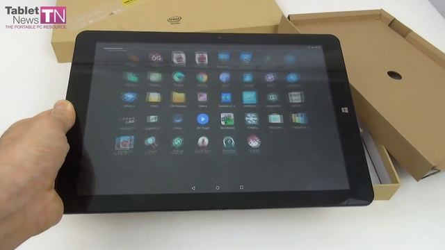 Chuwi Hi12 Unboxing (12 inch tablet with dual booting Windows and Android) - Tablet-News.com смотреть онлайн