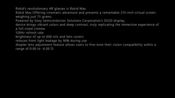 ROKID STATION AND ROKID MAX DETAILS LEAKS