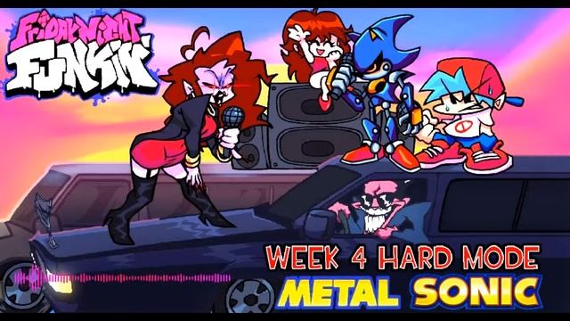 Friday Night Funkin | M I L F | Metal Sonic Boss Mashup смотреть онлайн