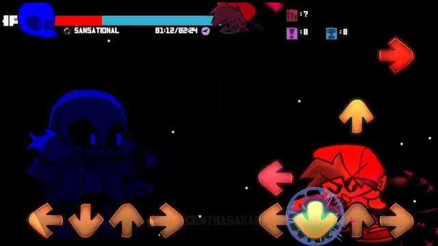 FNF sansational V2 - Upturn - mod - psych engine смотреть онлайн