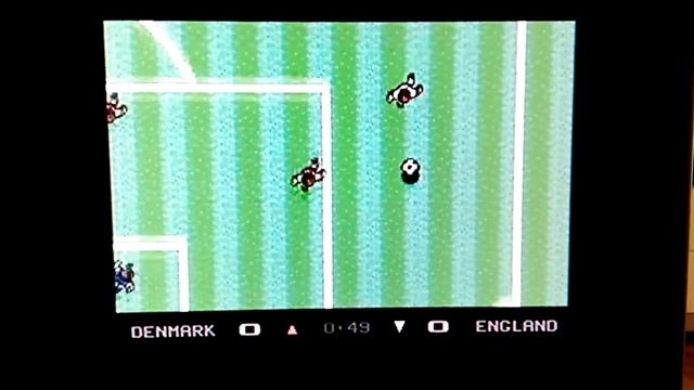 Microprose Soccer - real Commodore 64 play смотреть онлайн