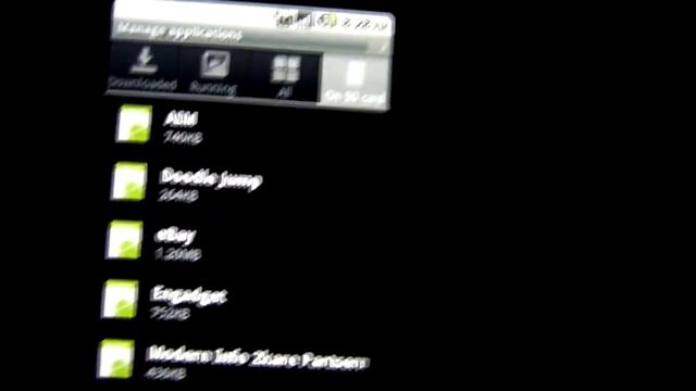 Android 2.2 (froyo) on HTC Eris смотреть онлайн