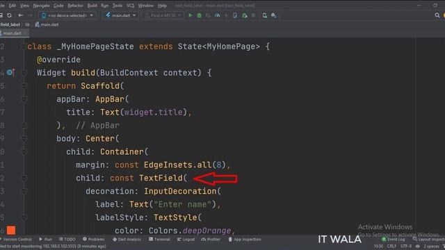 FLUTTER ANDROID - TEXT FIELD LABEL || STYLE: FLOATING, ALIGNMENT, COLOR, FONT || TUTORIAL смотреть онлайн