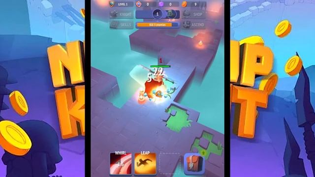Nonstop Knight Gameplay [Free on Android & iOS] - No Commentary смотреть онлайн