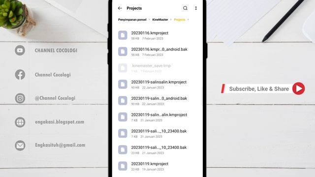 CARA Mengembalikan Project Video Yang Hilang Di Kinemaster Versi Terbaru смотреть онлайн