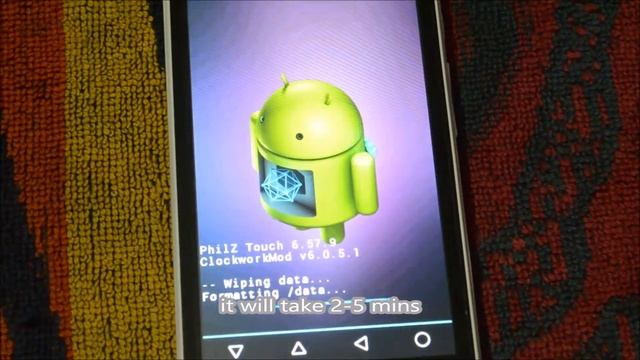 how to install custom rom for android one devices.(unlocked bootloader) смотреть онлайн