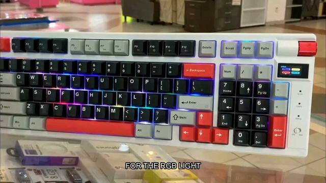 Keyboard Best dari Monka Storm KG991W Wireless Mechanical RGB Light 97 Key Layout 4000mah Battery смотреть онлайн
