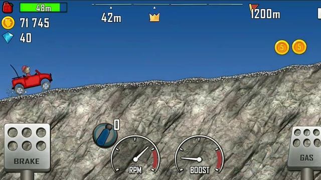 hill climb racing -Gameplay walkthrough part 1 -jeep (iOS, Android) смотреть онлайн