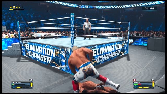 WWE WrestleMania 40 Cody Rhodes Vs The Rock Ironman Match | WWE 2K24 #wwe #wwe2k24