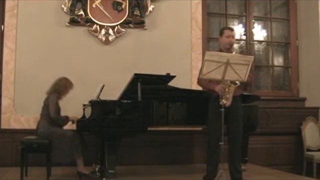 Pedro Iturralde.Suite hellenique for saxophone alto and piano. Natalia Dirvuk, Roman Manuilov. смотреть онлайн