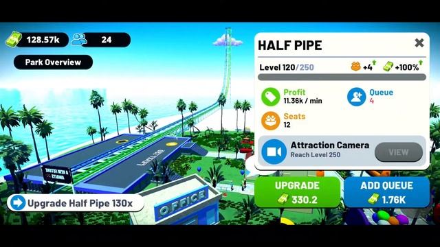 Real Coaster: Idle Game (Android) First Look Gameplay смотреть онлайн