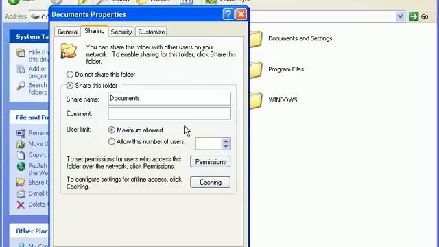 How To Share A Folder In Windows XP смотреть онлайн