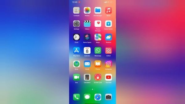 ios pro (v2) theme for oppo and realme devices