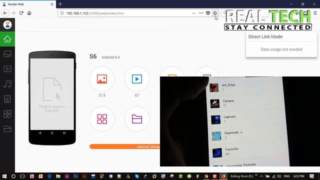 How to transfer file from android to windows using Xender смотреть онлайн