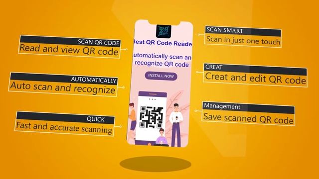 Android App QR Code Creator - QR Code Generator 2019 смотреть онлайн