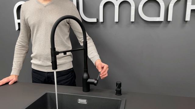 Смеситель под фильтр MAGNETO ONE с гибким силиконовым изливом