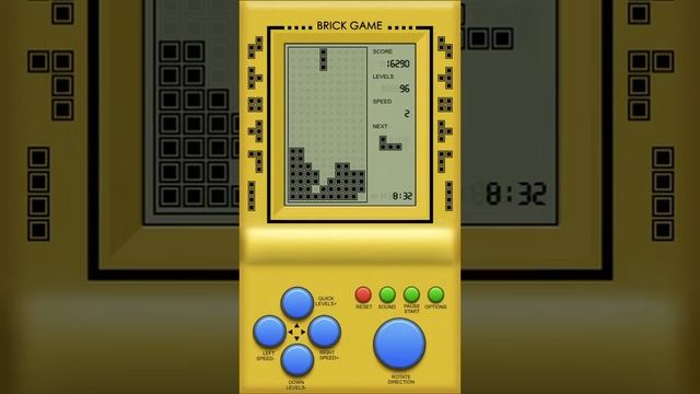 Tetris Classic  Brick Game #tetris #games #trendinggame #brickgame