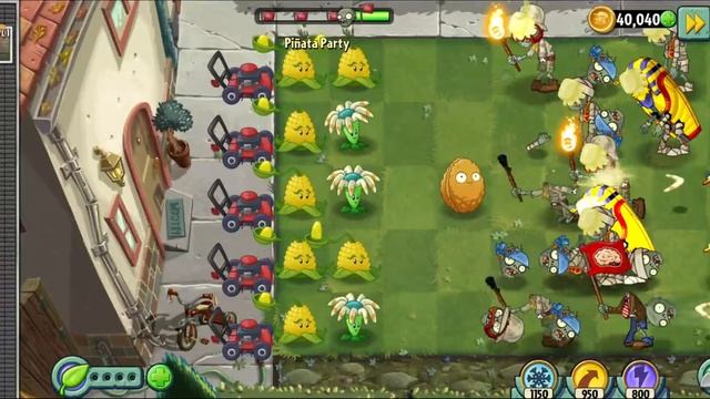 Plants vs. Zombies 2 - Gameplay Walkthrough pinata party (iOS, Android) смотреть онлайн