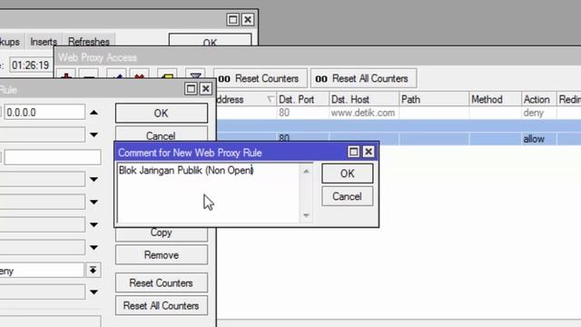 Web Proxy Mikrotik смотреть онлайн