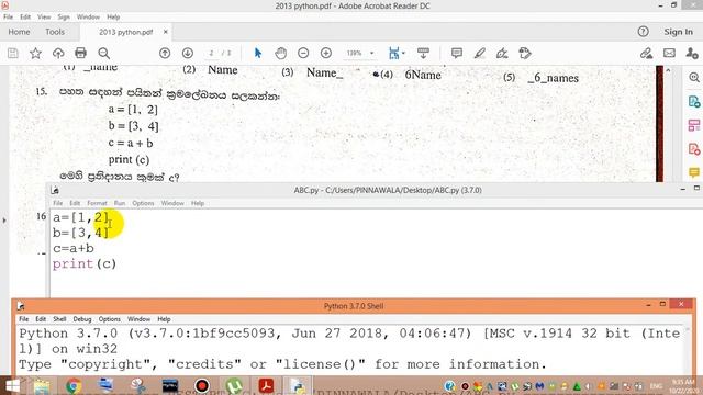 2013 AL ICT Paper Python Questions смотреть онлайн
