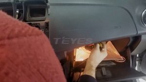 Установка магнитолы TEYES на Renault Logan 2 2012-2019 Sandero 2 【F1】 2014-2019