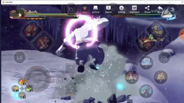 Playing naruto ultimate ninja storm 4 on android. смотреть онлайн