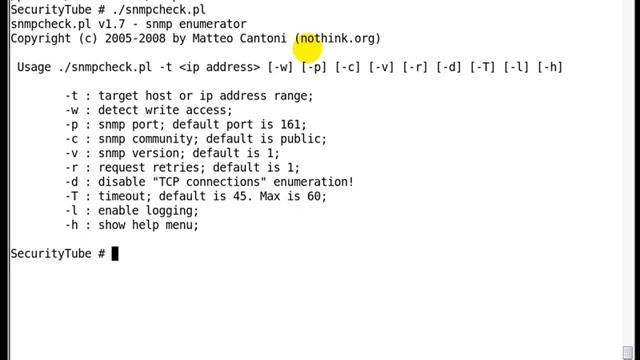 Router Hacking Part 4 SNMP Attacks using SNMPCheck) смотреть онлайн