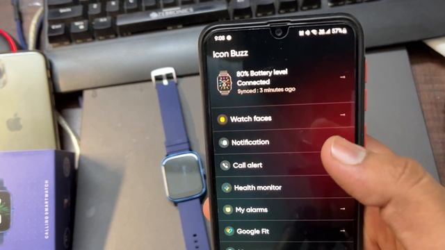 Noise ColorFit Icon Buzz | Unboxing and Pairing Review | Blue Color | in Hindi Language смотреть онлайн
