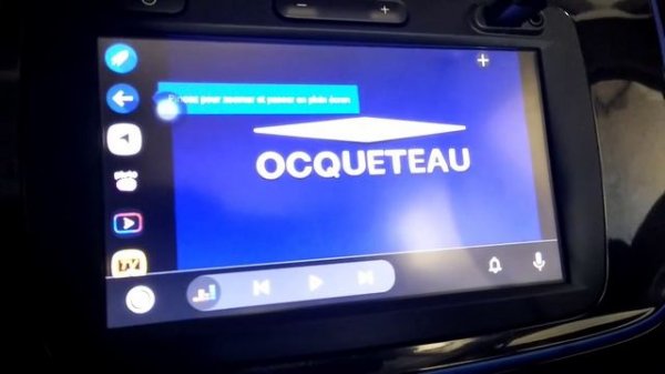 Youtub, Pluto TV, Flash TV sur MN3 Android Auto