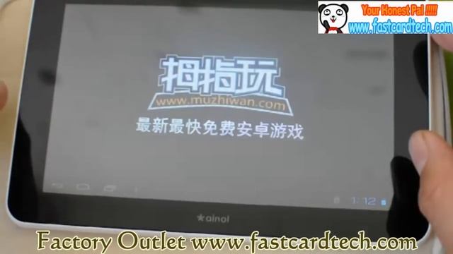 Ainol Novo 7 Aurora IPS screen android 4.0 Eternty warriors EXIIUM PES 2012 Game reviews смотреть онлайн