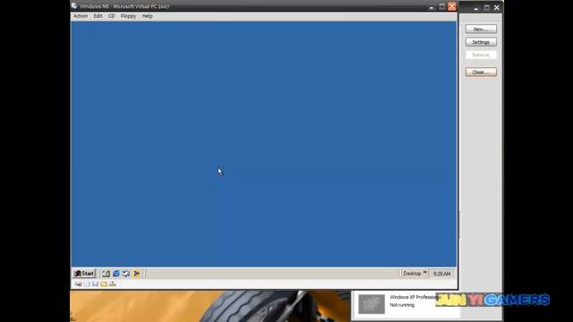 Windows ME (Millenium Edition) in Virtual PC смотреть онлайн