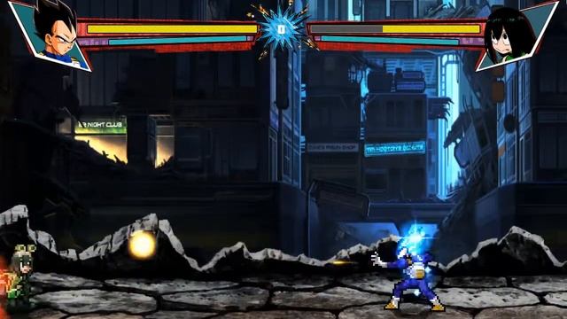 My Hero Academia Vs Naruto Vs Goku SSG Mugen Games смотреть онлайн