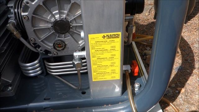Nardi Atlantic P100 Scuba Compressor 100 L/min