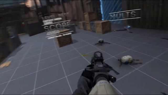 Call of Duty VR - boneworks VR mod gameplay (ft. scorework) смотреть онлайн