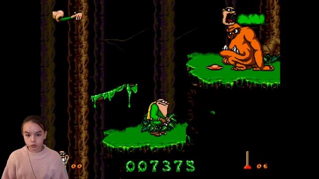 ПЕРВАЯ РЕАКЦИЯ НА ИГРУ БУГИРМЕН (BOOGERMAN) НА СЕГА!!!