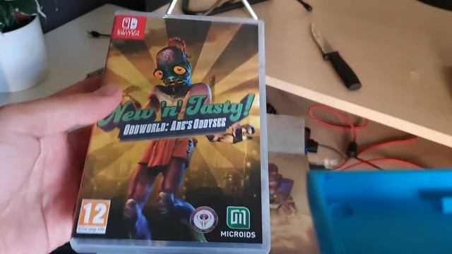 UNBOXING Oddworld New n Tasty limited edition for Nintendo Switch смотреть онлайн
