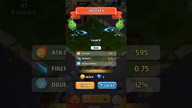 Merge Plants – Zombie Defense - iOS Android Gameplay смотреть онлайн