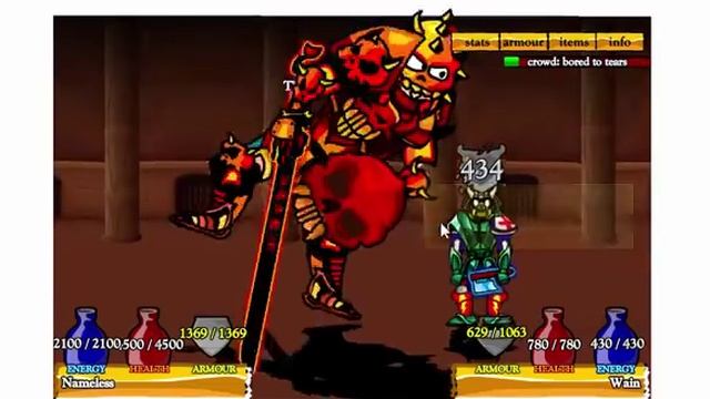 Swords and Sandals 2 (Hacked Mode) смотреть онлайн