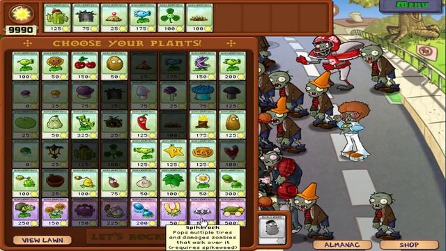 Plants Vs Zombies Hack - 1 Threepeater vs 9999 Giga Gagantuar Zombie смотреть онлайн